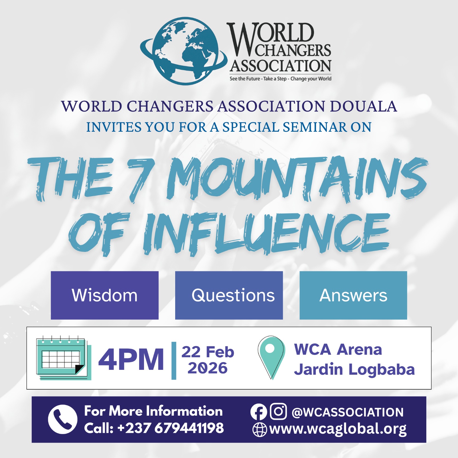 Seminar on the 7 mountains of influence